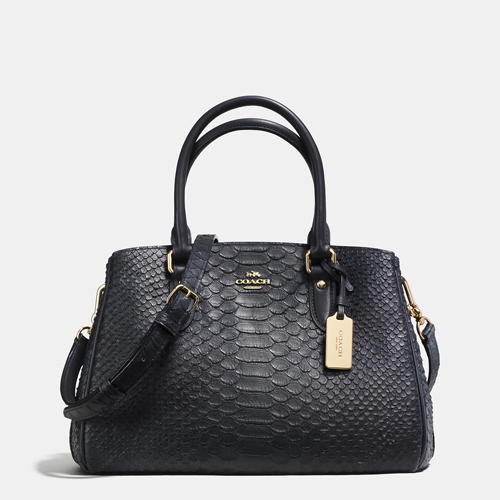 Mini Empire Carryall In Stamped Snakeskin Leather | Coach Outlet Canada